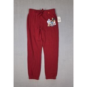 Rudolph The Red Nosed Reindeer Boys Christmas Jogger Pants Size M New